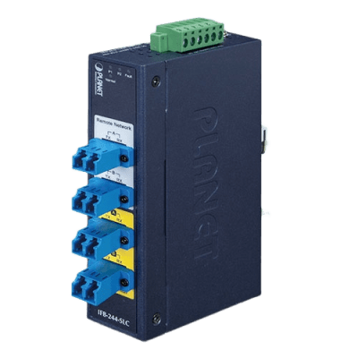 IFB-244-SLC - Planet Switch Industrial Bypass de Fibra Óptica / Monomodo / Conector LC IFB-244-SLC