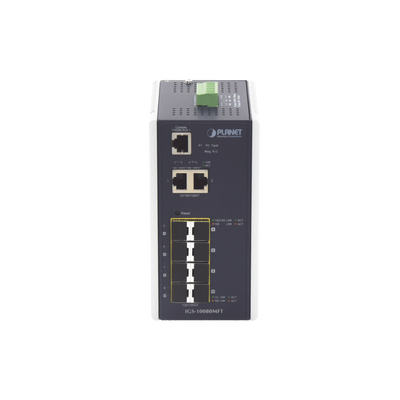PLANET IGS-10080MFT switch Gestionado Gigabit Ethernet (10/100/1000) Azul, Blanco