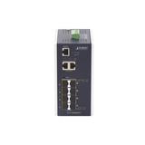 PLANET IGS-10080MFT switch Gestionado Gigabit Ethernet (10/100/1000) Azul, Blanco