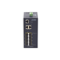 PLANET IGS-10080MFT switch Gestionado Gigabit Ethernet (10/100/1000) Azul, Blanco