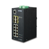 PLANET IGS-12040MT switch Gestionado L2+ Gigabit Ethernet (10/100/1000) Azul, Blanco