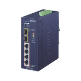 PLANET IGS-624HPT switch No administrado Gigabit Ethernet (10/100/1000) Energía sobre Ethernet (PoE) Azul