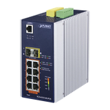 PLANET IGS-6325-8UP2S switch Gestionado L3 Gigabit Ethernet (10/100/1000) Energía sobre Ethernet (PoE) Aluminio, Negro