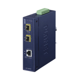 PLANET IGT-1205AT convertidor de medio 1000 Mbit/s Azul