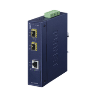 PLANET IGT-1205AT convertidor de medio 1000 Mbit/s Azul