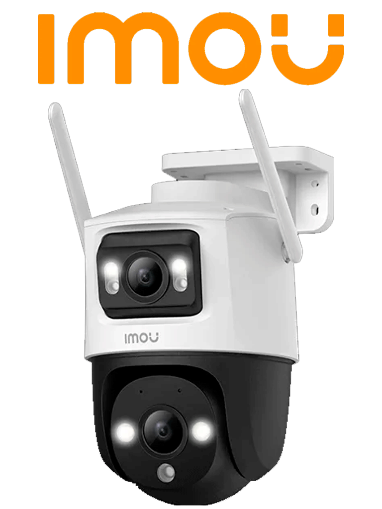 Cámara IP Imou Cruiser Dual 10MP IPC-S7XN-10M0WED PT Dual WiFi Full Color 5MPx 30m Iluminación Nocturna Audio Bidireccional