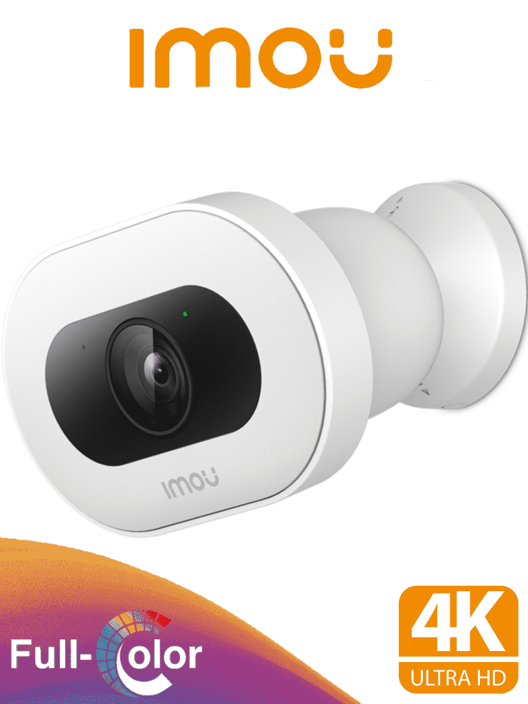 Cámara IP Bullet WiFi 4K de 8MP con IA, Lente 2.8mm, Audio Bidireccional, WiFi 6.0, Detección Avanzada