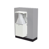 Gabinete para Resguardo de Sirena de 30 W (SF581A o SF581L No incluida). Sin Placa para tamper.