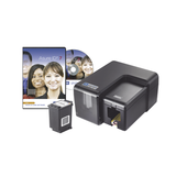 Hid KIT de Impresora de Tarjetas Inyección de Tinta / Incluye Cartucho y Software/ Una Cara
