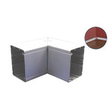 Thorsman Esquinero interior de aluminio / Canaleta INKA100 / 0.397 kg INKA-100-EI