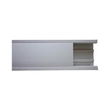 Thorsman Canaleta de aluminio / 100 x 51 mm / 3 m (9.84 ft) INKA-151