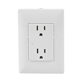 Contacto Inteligente de Pared Doble 120, 15A, con Supresor de Picos Tipo A.