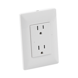 Contacto Inteligente de Pared Doble 120, 15A, con Supresor de Picos Tipo A.