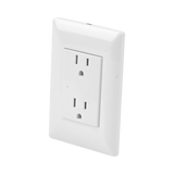 Contacto Inteligente de Pared Doble 120, 15A, con Supresor de Picos Tipo A.