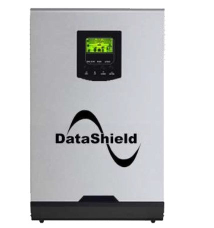 Inversor Cargador Solar DATASHIELD IS-3000, 3000W, 24V, 120A, 4 Puertos USB, 35x20x10 cm