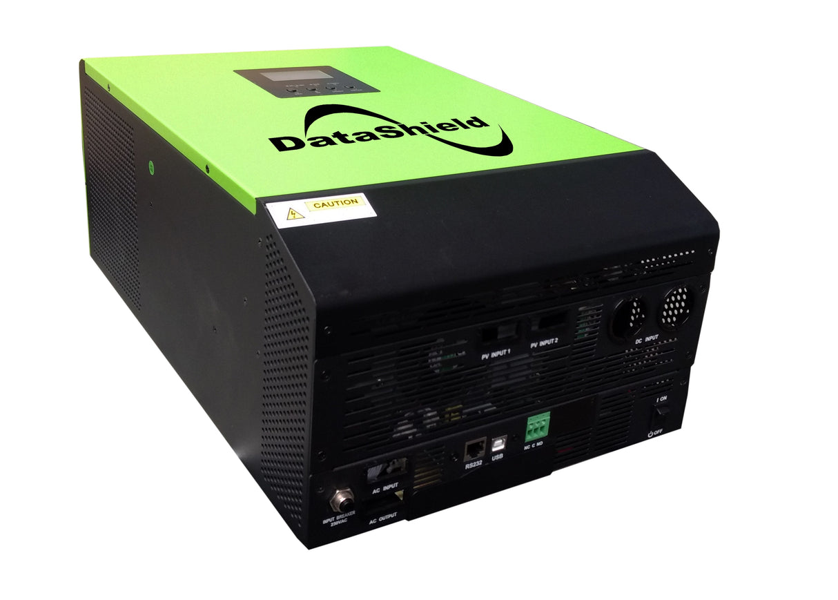 DATASHIELD Inversor Cargador Solar Híbrido IN-5000, 5000W, 48V, IP65