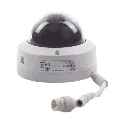 HiLook Series / Domo IP 4 Megapixel / Lente 2.8 mm / 30 mts IR / Exterior IP67 / IK10 / PoE / WDR  / ONVIF
