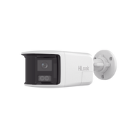 [Dual Light] Bala IP 6 Megapixel / Imagen Panorámica 180°/ PoE / Micrófono y Bocina Integrado / Exterior IP67 / Audio Bidireccional / Alarma Visual y