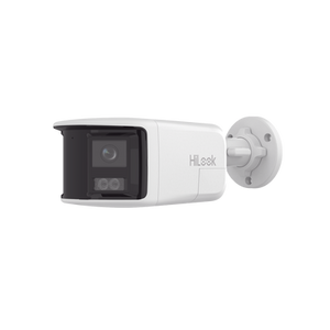 [Dual Light] Bala IP 8 Megapixel / Imagen Panorámica 180°/ PoE / Micrófono y Bocina Integrado / Exterior IP67 / Audio Bidireccional / Alarma Visual y
