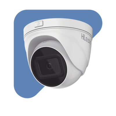 IPC-T641H-Z(C) - Turret IP 4 Megapixel / Lente Motorizado 2.8 - 12 mm / 30 mts IR EXIR / PoE / Exterior IP67 / WDR 120dB / Micro SD / H.265+ / Onvif