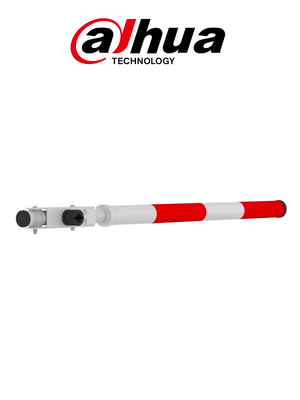 Dahua Technology IPMECD-0267-M40 accesorios y piezas de recambio para barreras de control de acceso Brazo de barrera Aluminio Rojo, Blanco 4000 mm