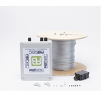 Kit de Cable Sensor Perimetral IRONCLAD para Cercas Ciclónicas / 152 METROS / 1 ZONA / Sin Falsas Alarmas por Viento / TODO Incluido/TARJETA LPU400/ Calibración por Software