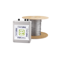 Kit de Cable Sensor Perimetral IRONCLAD para Cercas Ciclónicas / 152 METROS / 1 ZONA / Sin Falsas Alarmas por Viento / TODO Incluido