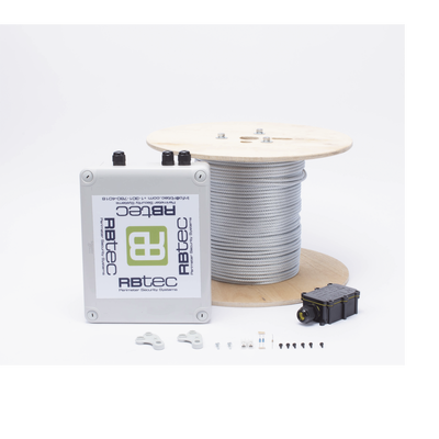 IROC-1Z-500-V2 - Kit de Cable Sensor Perimetral IRONCLAD para Cercas Ciclónicas / 152 METROS / 1 ZONA / Sin Falsas Alarmas por Viento / TODO Incluido/TARJETA LPU400/ C