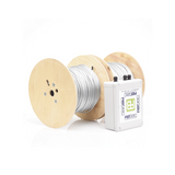 IROC-2Z-1000-V2 - Kit de Cable Sensor Perimetral para Cerca Ciclonicas IRONCLAD / 610 METROS DE PROTECCION / 2 ZONAS; 305 METROS POR ZONA / Sin Falsas Alarmas por Viento / TODO Incluido/ TARJETA LPU400/ Calibración por Software
