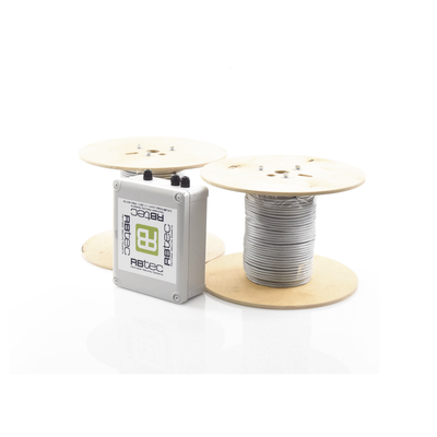 IROC-2Z-250-V2 - Kit de Cable Sensor Para Cerca Ciclonica IRONCLAD / 150 METROS / 2 ZONAS; 75 METROS POR ZONA / Sin Falsas Alarmas por Viento / TODO Incluido/TARJETA L
