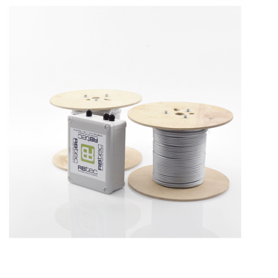 IROC-2Z-500-V2 - Kit de Cable Sensor Perimetral Para Cercas Ciclonicas IRONCLAD/ 305 METROS / 2 ZONAS; 152 METROS POR ZONA / Sin Falsas Alarmas por Viento / TODO Incluido TARJETA LPU400/ Calibración por Software
