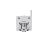 Protector RF Coaxial Contra Descargas Atmosféricas Para 1.5 a 700 MHz Con Ceja Lateral y Conectores UHF Hembra