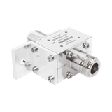 Protector Coaxial RF / 125-1000 MHz / 50 Ω / Conectores N Hembra / Bloqueo DC / 40 kA
