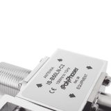 Protector Coaxial RF / 125-1000 MHz / 50 Ω / Conectores N Hembra / Bloqueo DC / 40 kA