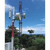 Torre de Fibra de Carbono 18.3 metros (60 pies) Autosoportada- ULTRA LIGERA.