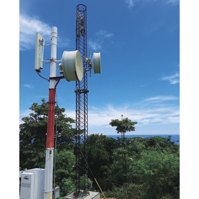 ISOT-60-AS - Torre de Fibra de Carbono 18.3 metros (60 pies) Autosoportada- ULTRA LIGERA.
