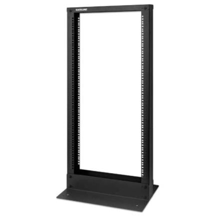 Rack Intellinet de Dos Postes 19" 22U Estándar Desarmado Flactpack Color Negro