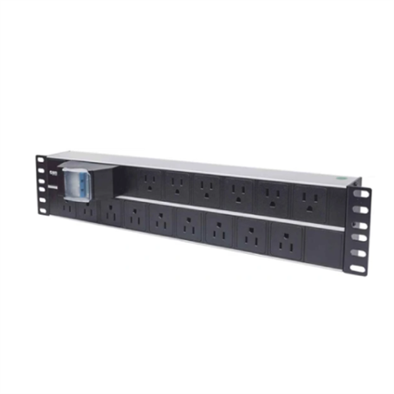 Barra PDU Intellinet Multicontactos 15 Montaje 2U Rack 19" Enchufes Tipo EU (NEMA 5)