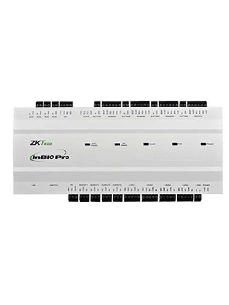 Panel de Control de Acceso ZKTeco Inbio460PRO - 4 Puertas / 20 mil Huellas / Push / Green Label
