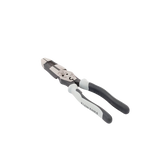 Pinza Híbrida con Ponchadora de 8". Pela Cable Sólido de 10-14 AWG y Cable Trenzado de 12-16 AWG