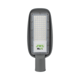 Luminaria LED de 50 W/ 100 - 265 V CA ~50/60 Hz / Fotocelda / Color Blanco/ Dimensiones 160 x 390 x 78 mm / Ángulo de Luz 135°.