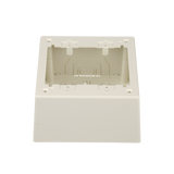 Panduit Caja de Pared Superficial Doble / PVC Autoextinguible / 5.19 x 5.19 x 2.75 in (131.9 x