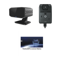 KIT Dashcam con sistema de control ADAS (asistencia de manejo) y Camara DMS con IA (JC170) / Multiples alarmas /Comunicación dos vías / ideal para flo