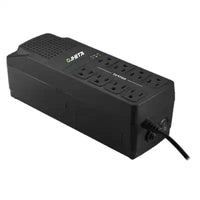 Regulador Jheta AVR 1200, 600W, 1.2kVA, Entrada 120V, Salida 120V, 8 Salidas