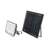 Reflector de 200 W con Panel Solar  /  Batería 3.2  V CD / T.C.C. 6 500 K / IP65.