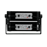 Reflector LED 200 W /350 x 250 mm / 85 - 265 Vca~ 50/60Hz / TCC 6 500 K / Uso en exterior.
