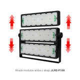 Reflector LED 200 W /350 x 250 mm / 85 - 265 Vca~ 50/60Hz / TCC 6 500 K / Uso en exterior.