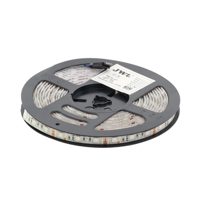 Tira Led Multicolor de 5 m / Uso Exterior / Potencia 22 W / 900 lm/ 12 V CD / Necesario transformador  (No incluido).
