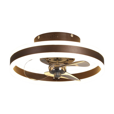 Jwj Ventilador de Techo con Luminario LED de 110 V CA 50/60 Hz / 4500 Lm / 6500 - 4 000 - 2 700