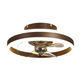 Jwj Ventilador de Techo con Luminario LED de 110 V CA 50/60 Hz / 4500 Lm / 6500 - 4 000 - 2 700